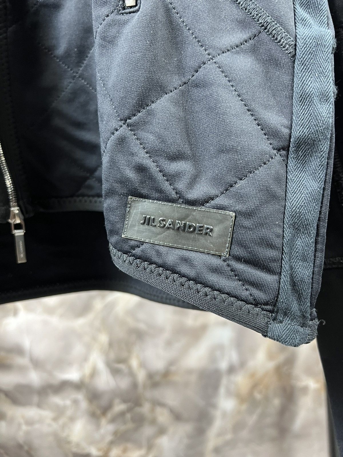 Vintage Vintage Jil Sander Patch Double Zip Hoodie Size XL / US 12-14 / IT 48-50 - 5 Thumbnail