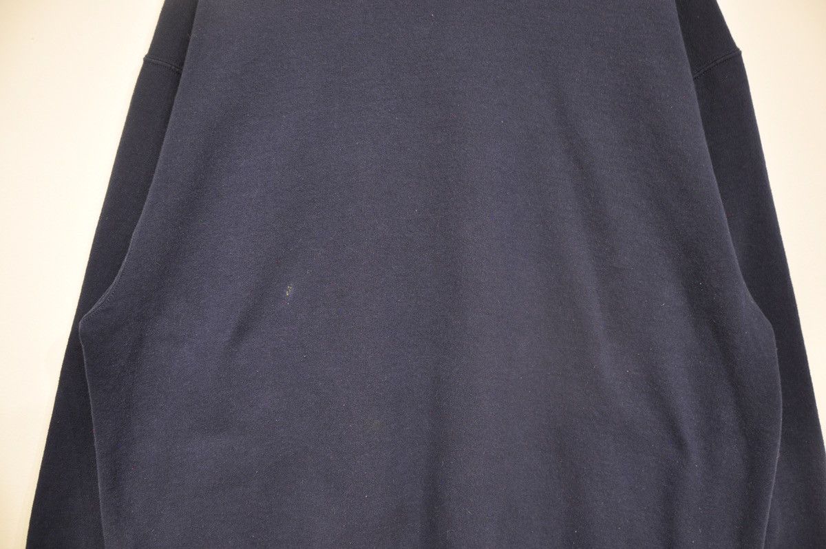 Jerzees × Vintage Jerzees Navy Blank XL crewneck Size US XL / EU 56 / 4 - 2 Thumbnail