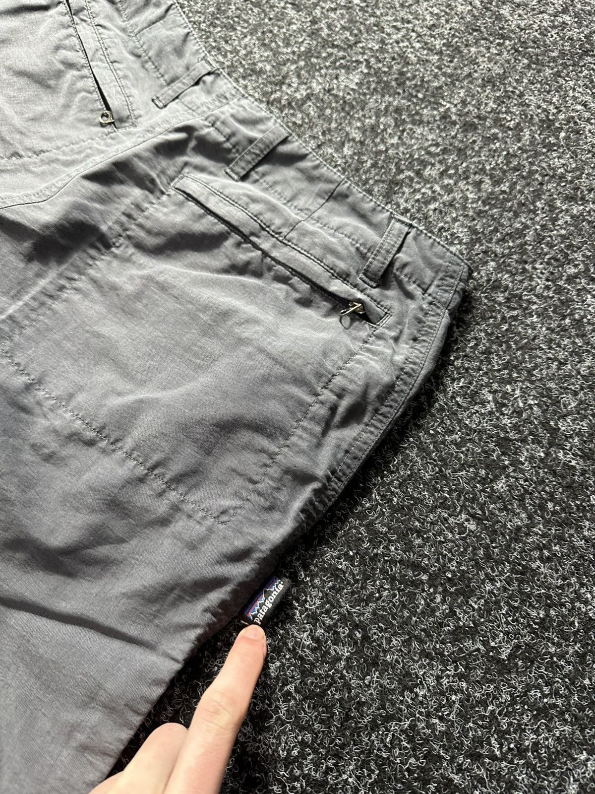 Patagonia × Vintage 🚨PATAGONIA NAVY NYLON OUTDOOR TACTICAL CARGO PANTS Size 28" / US 6 / IT 42 - 8 Thumbnail
