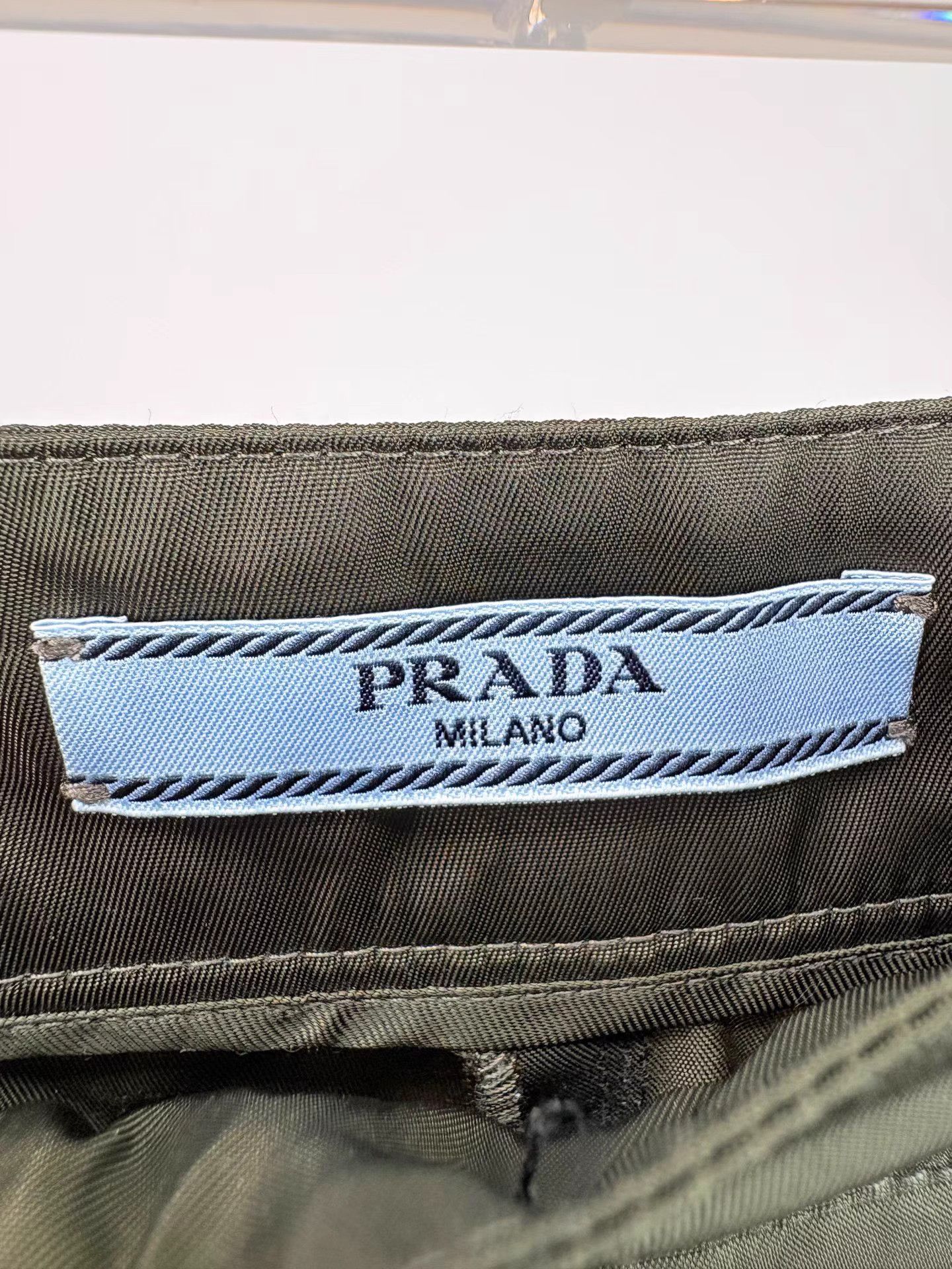 Prada PRADA Nylon Triangle Logo Cargo Pants Size 38" / US 16 / IT 52 - 4 Thumbnail