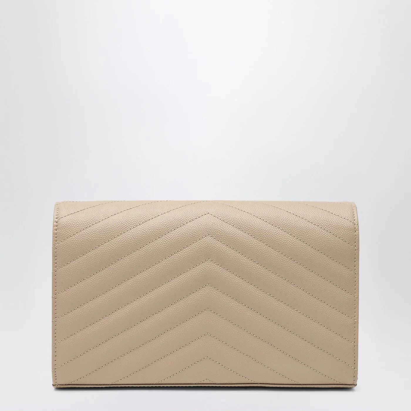 Saint Laurent Paris o1d2blof0526 Size: OS / Cassandre Chain Pouch in Beige Size ONE SIZE - 4 Thumbnail