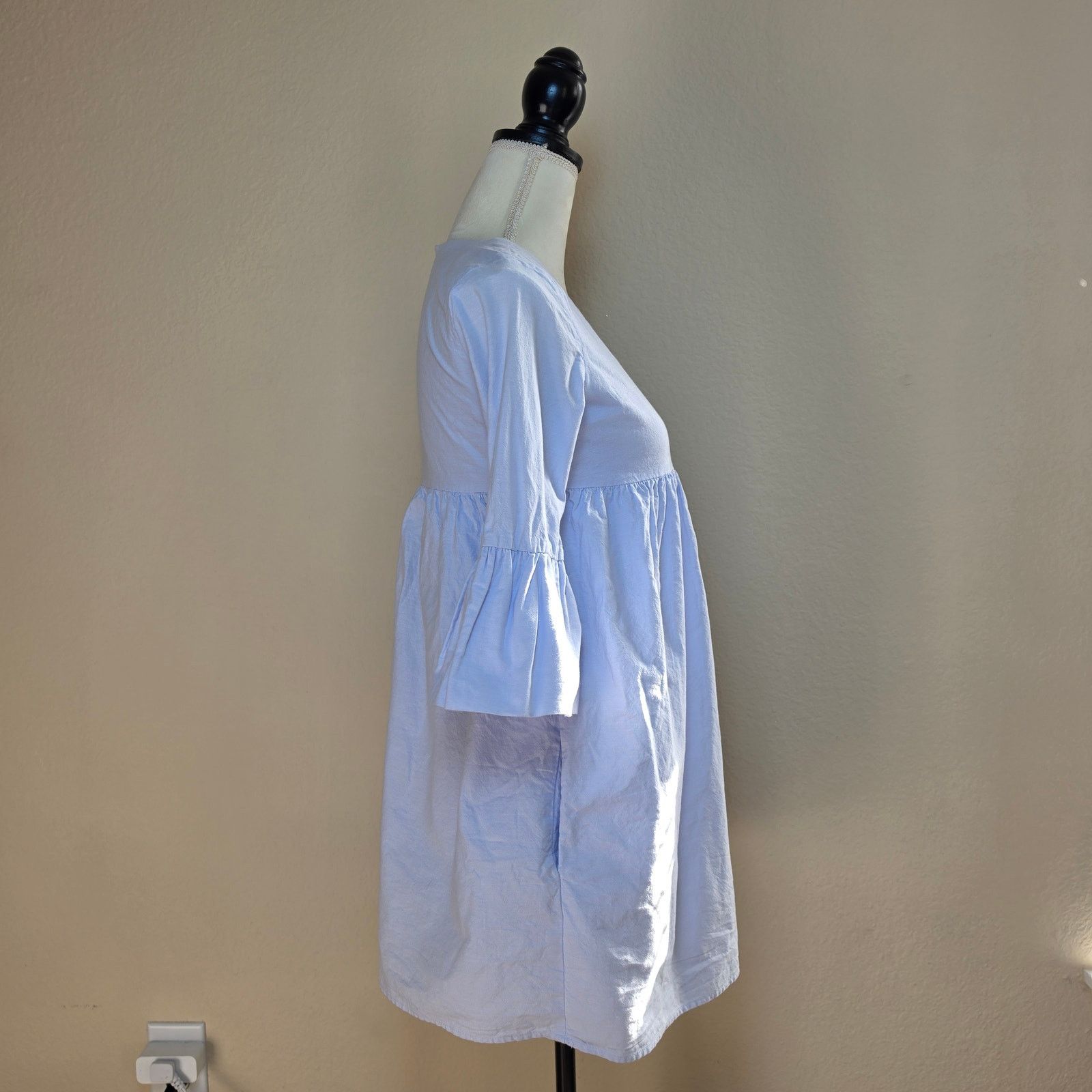 Other Zara Trafaluc Blue Romper Dress XS Size 28" / US 6 / IT 42 - 2 Thumbnail