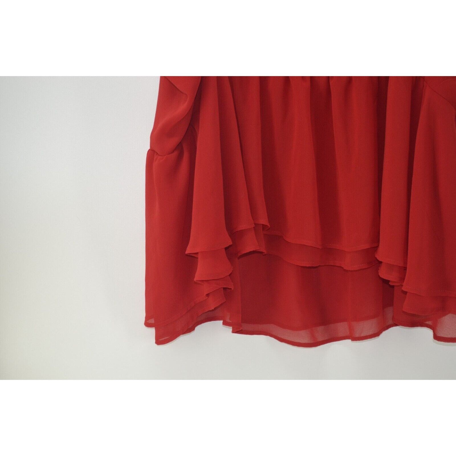 Other Torrid Women's Red Valentines Spaghetti Strap Tiered Ruffled Size 4XL / US 24-26 - 18 Thumbnail