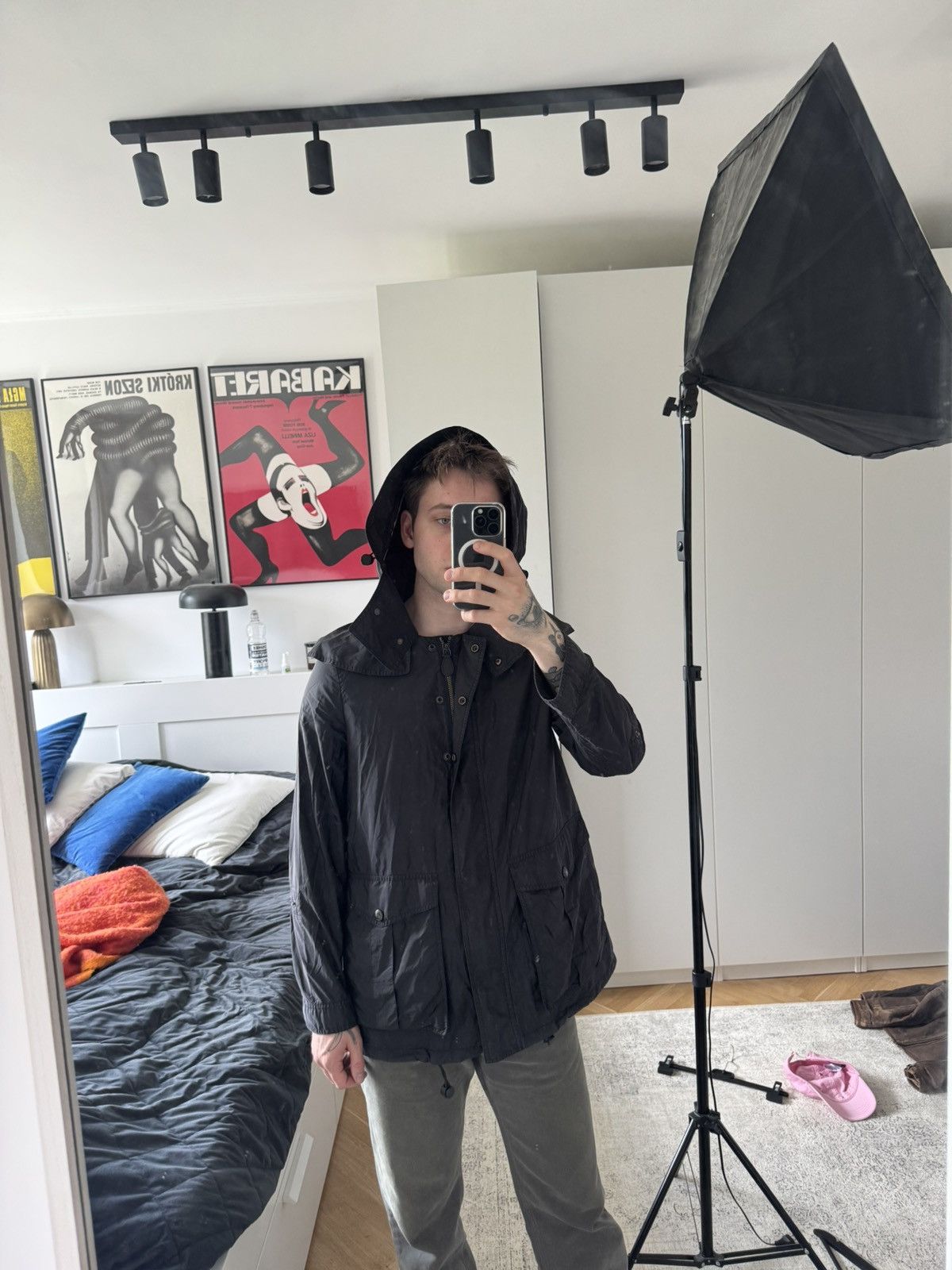 Burberry Burberry Brit Nylon Jacket Black Rare Casual Hype Novacheck Size L / US 10 / IT 46 - 11 Thumbnail