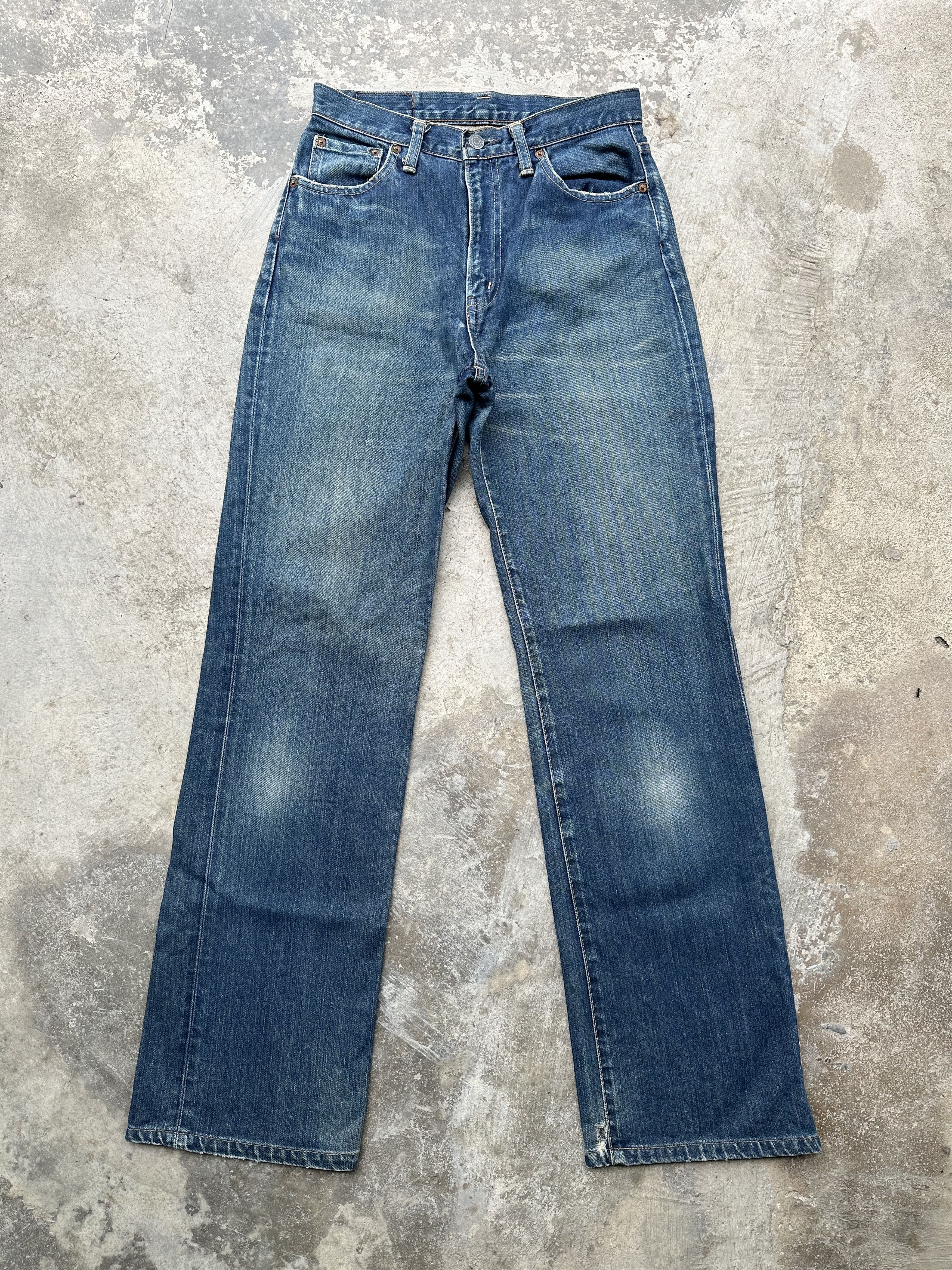 Japanese Brand Japanese Brand Wow Distressed Denim Flare Jeans Size US 28 / EU 44 - 1 Thumbnail