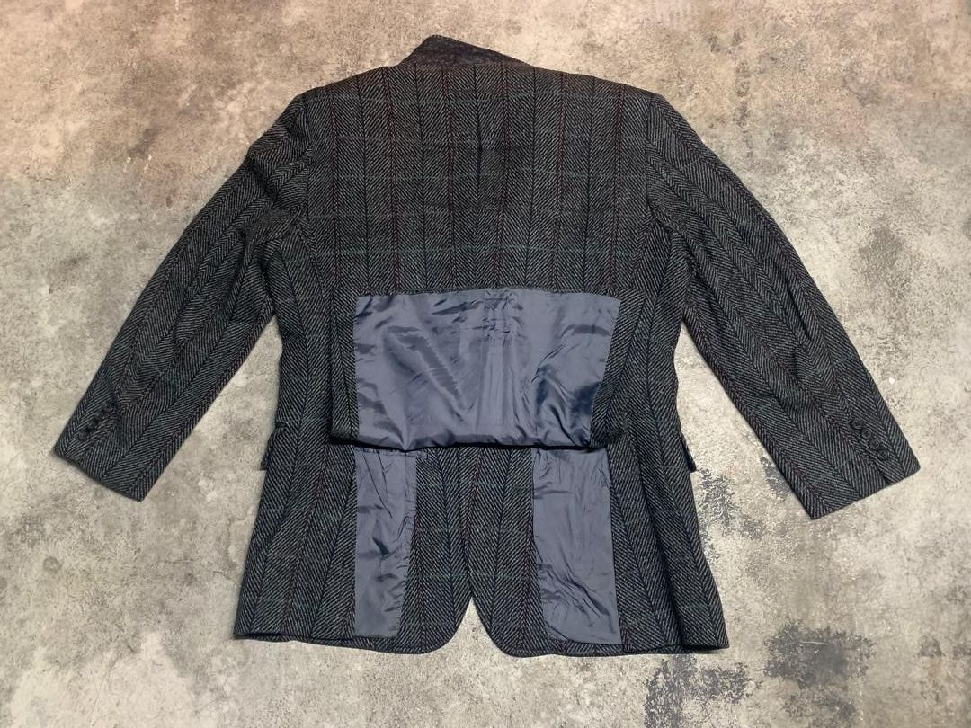 Burberry Vintage Burberrys Wool Blazer Size 44R - 7 Thumbnail