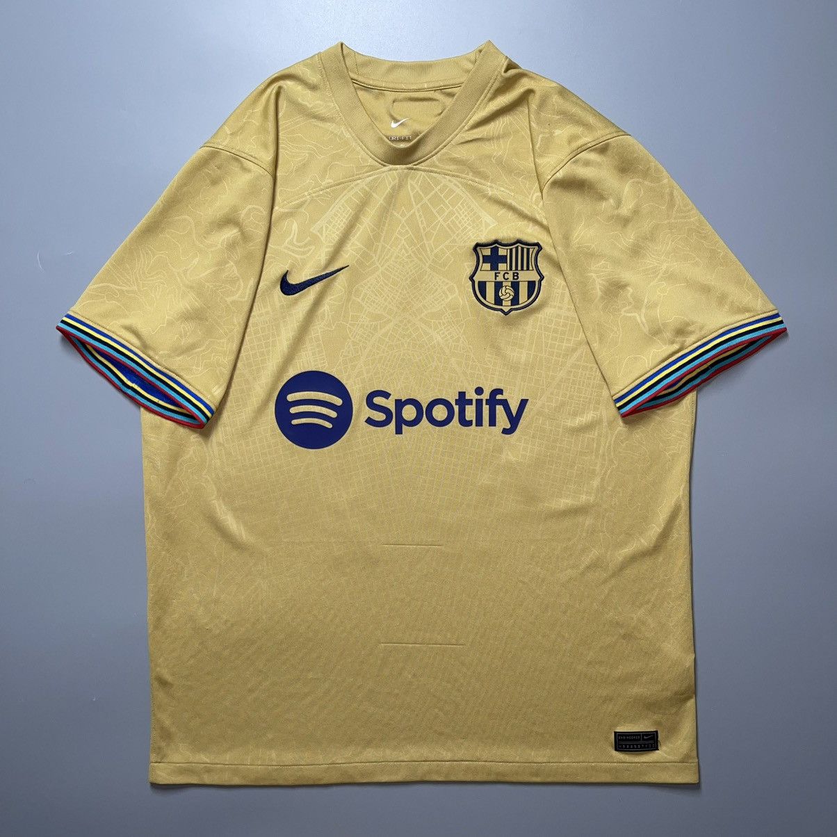 Nike BARCELONA NIKE 2022/2023 FOOTBALL AWAY JERSEY #41 YAMAL Size US L / EU 52-54 / 3 - 2 Thumbnail