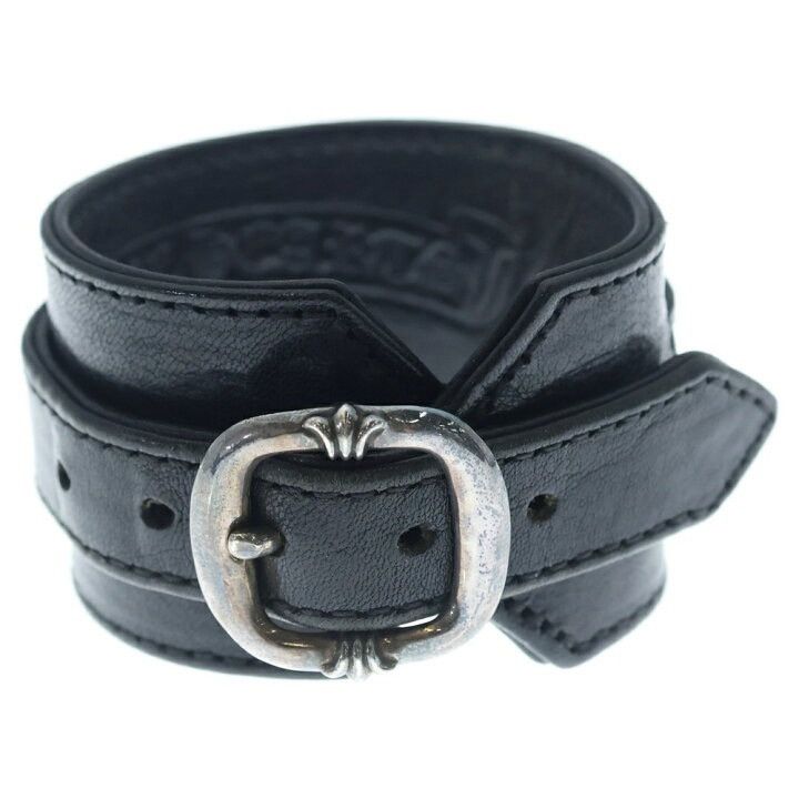 Chrome Hearts Chrome Hearts R&R SLIM TINY BUCKLE LEATHER BRACELET strap Size ONE SIZE - 4 Thumbnail