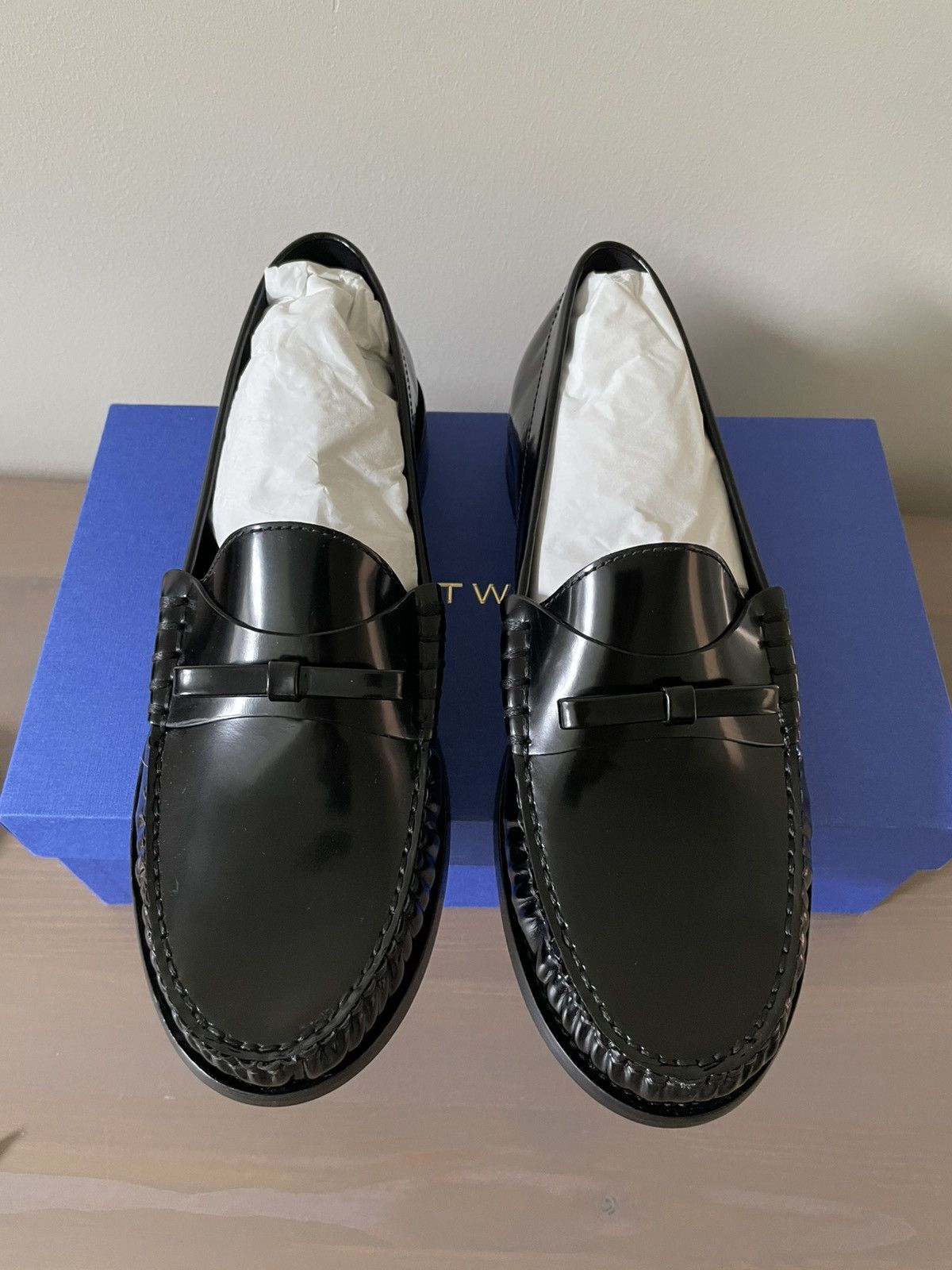 Stuart Weitzman Stuart Weitzman Lottie Bow Loafer Size US 9 / IT 39 - 4 Thumbnail