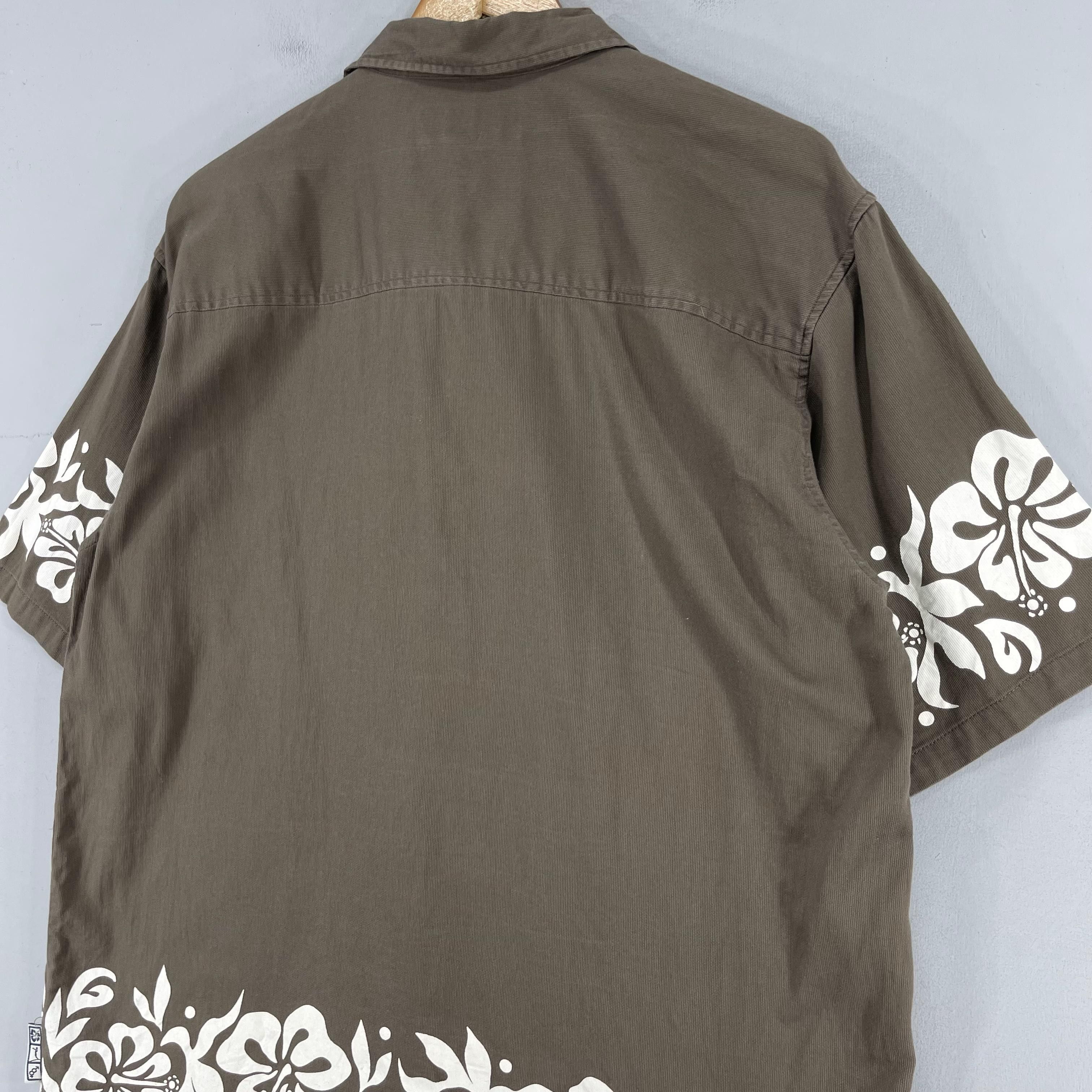 Japanese Brand Golden Breed Hawaiian Aloha Hibiscus Floral Motive Shirt Size US L / EU 52-54 / 3 - 10 Thumbnail
