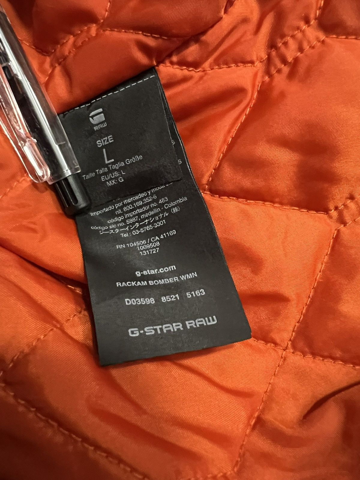 G-Star × Vintage G STAR RAW BOMBER JACKET Size US L / EU 52-54 / 3 - 10 Thumbnail