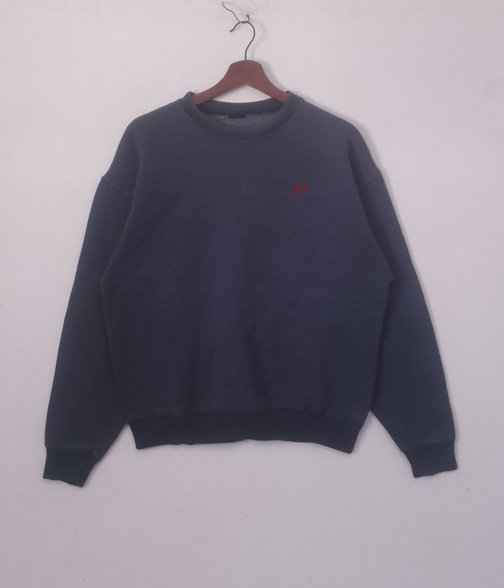 Hang Ten × Vintage Rare Vintage Hang Ten Sweatshirt stripe design Size US M / EU 48-50 / 2 - 1 Thumbnail