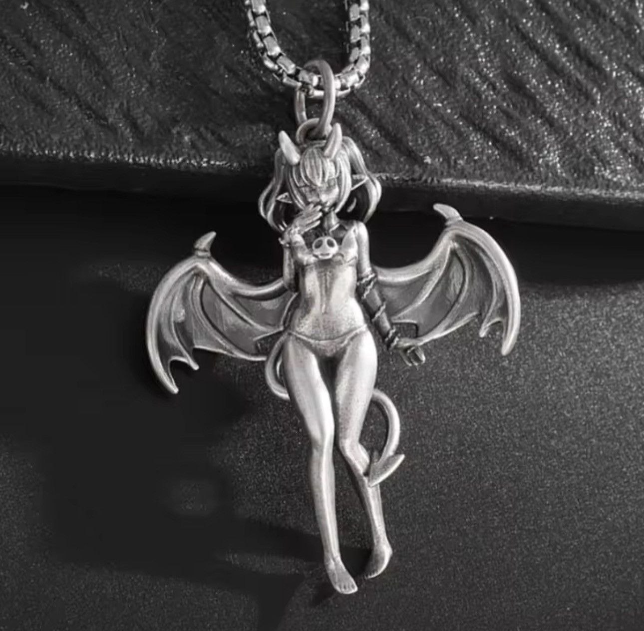Jewelry Cartoon Anime Punk Necklace Gothic Chain Size ONE SIZE - 1 Thumbnail
