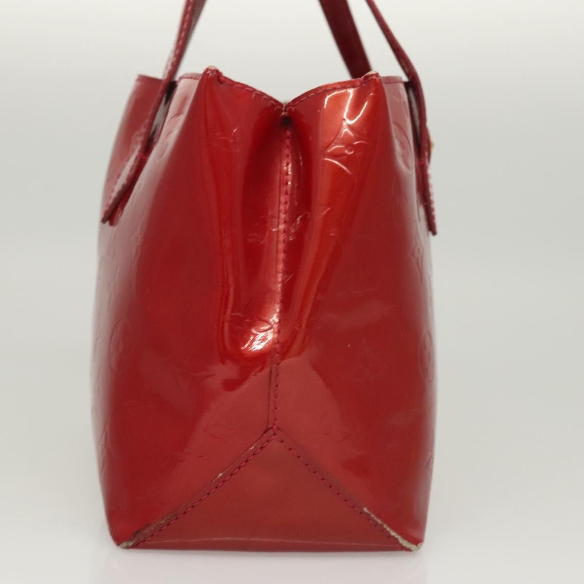 Louis Vuitton LOUIS VUITTON Monogram Vernis Wilshire PM Bag Pomme D'amour Size ONE SIZE - 5 Thumbnail