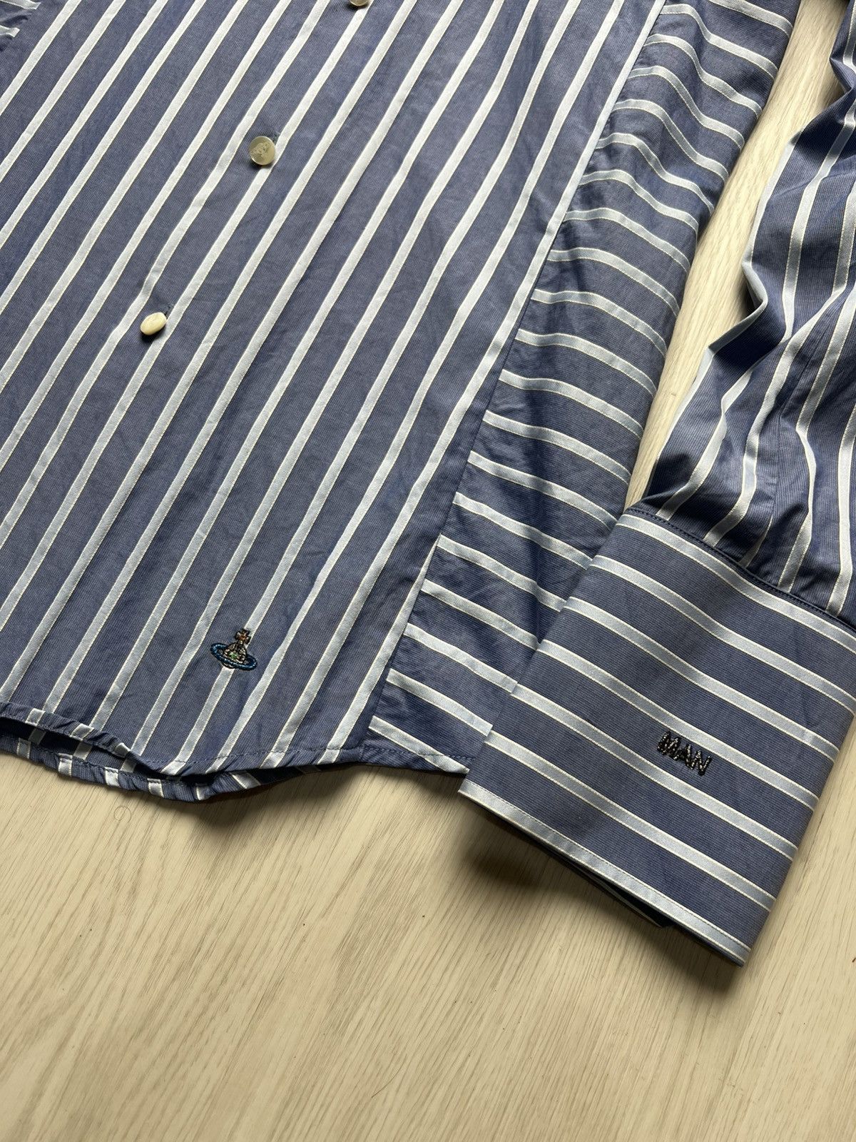Vivienne Westwood SS12 Vivienne Westwood Stripe Shirt Size US S / EU 44-46 / 1 - 2 Thumbnail