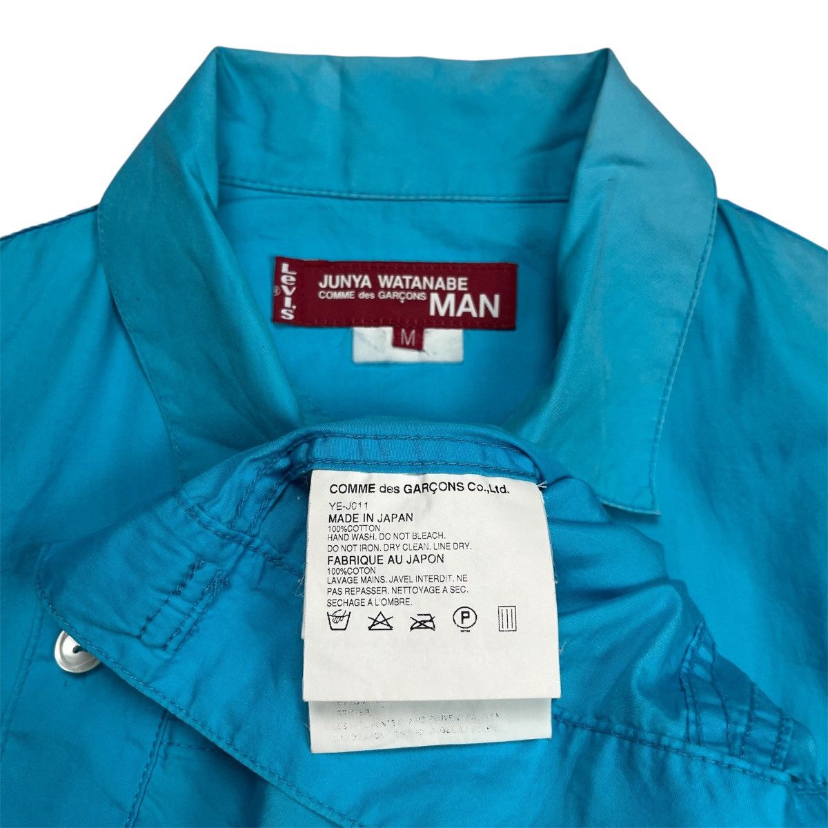 Junya Watanabe × Levi's SS 2001 CDG Junya Wanatanbe Man Levis Type III Shirt Jacket Size US M / EU 48-50 / 2 - 8 Thumbnail