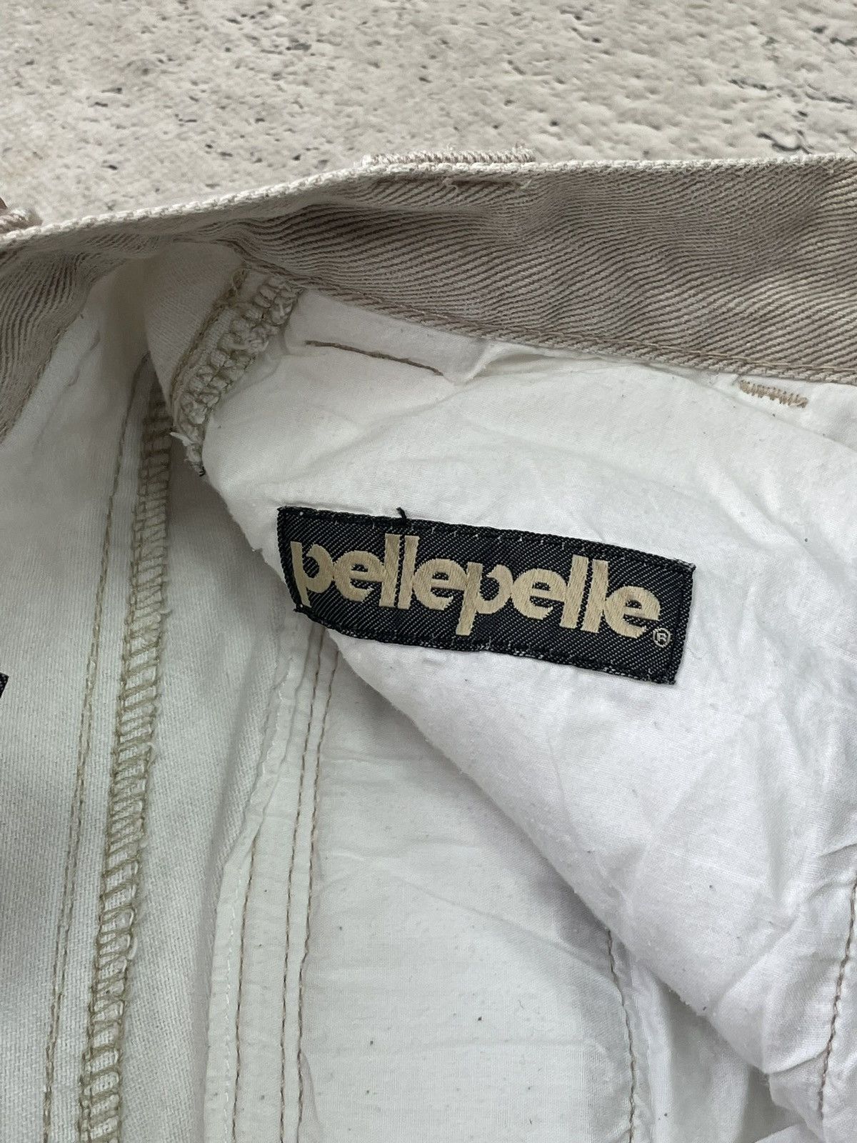 Pelle Pelle Pelle Pelle Denim Cargo Pants Y2K Workwear rare vintage Size US 32 / EU 48 - 12 Thumbnail