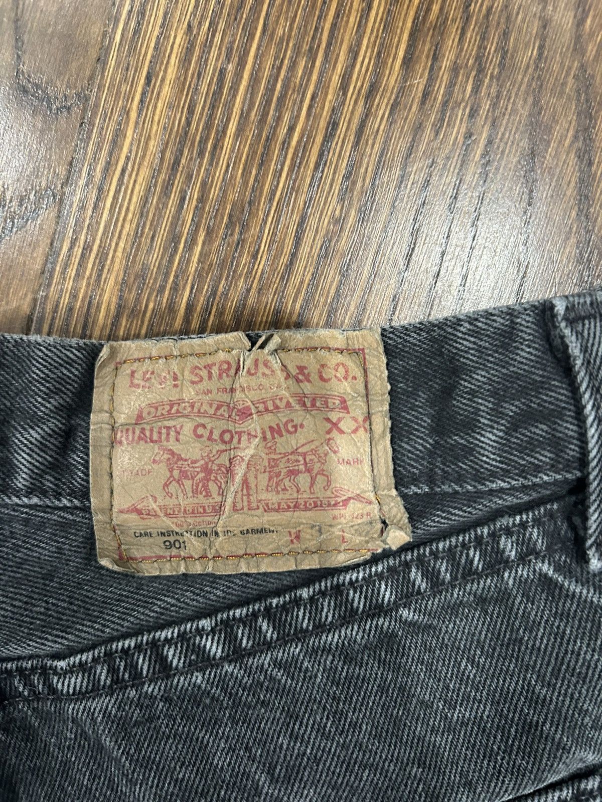 Levi's × Vintage Vintage Levi’s Jorts Made in France Size US 29 - 5 Thumbnail