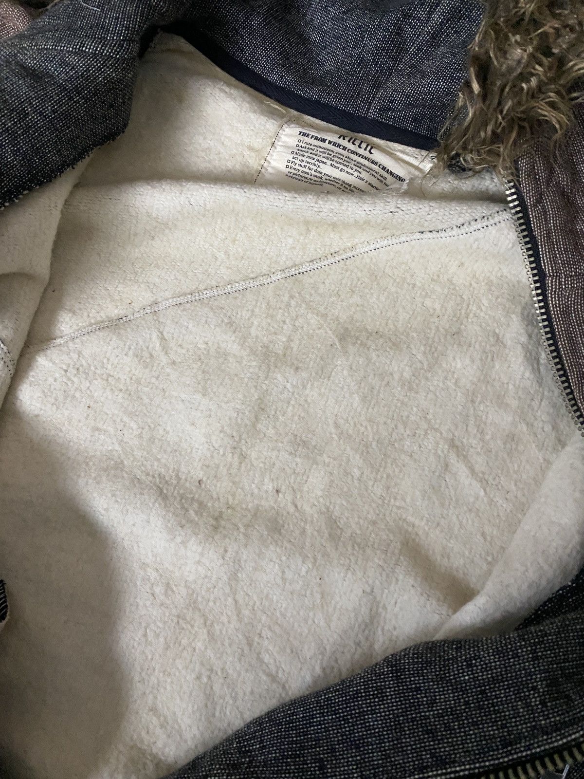Le Grande Bleu (L.G.B.) 2000's Kittle 3 Tone Fur Hoodie Size US M / EU 48-50 / 2 - 9 Thumbnail