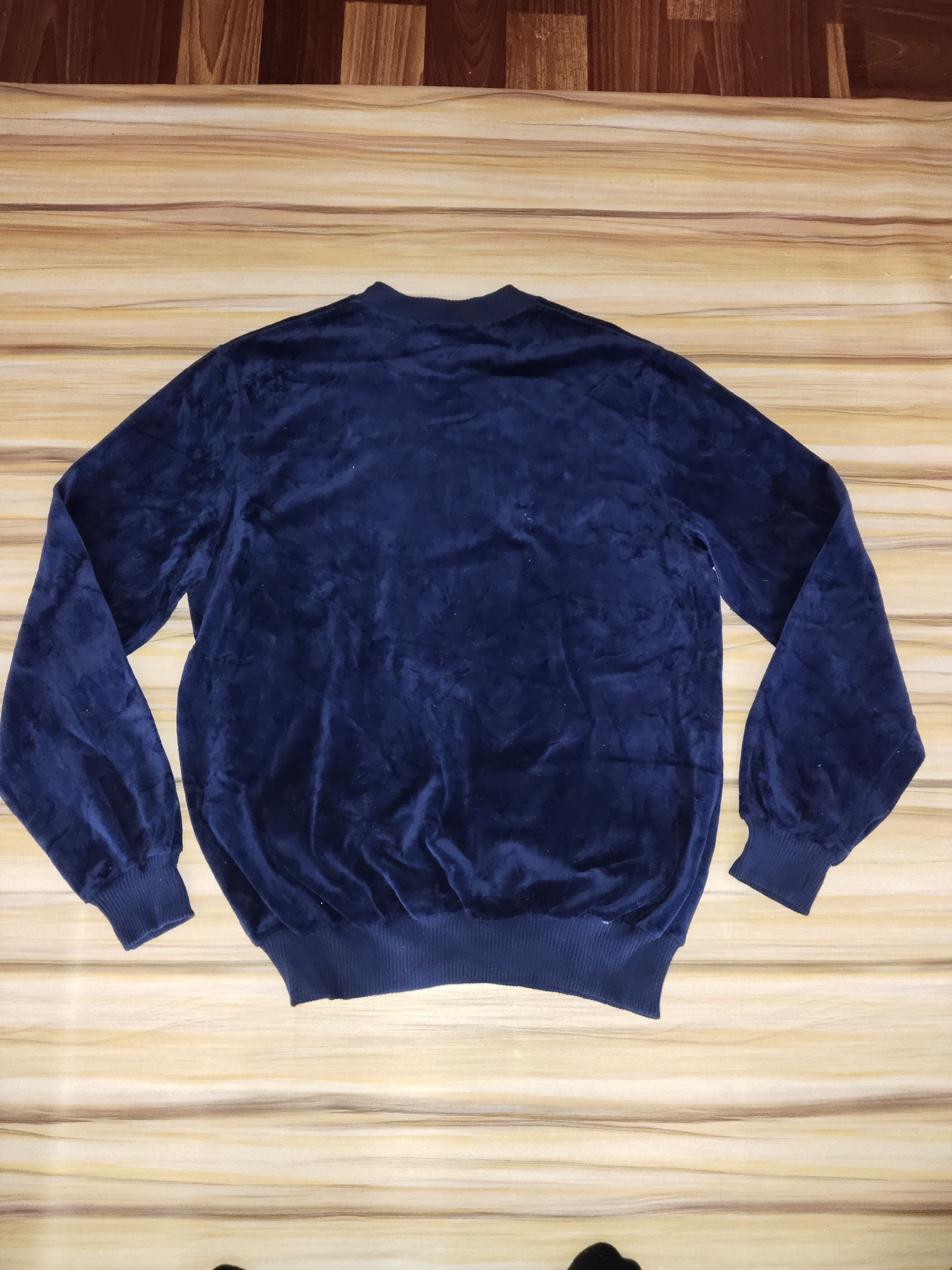 Alfred Dunhill Vintage DUNHILL Velvet Sweatshirt Size US L / EU 52-54 / 3 - 7 Thumbnail