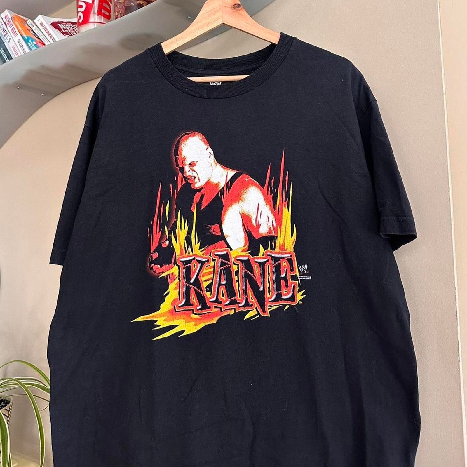 WCW/nWo × WWE Vintage 2005 Kane WWE Shirt Size US L / EU 52-54 / 3 - 2 Thumbnail