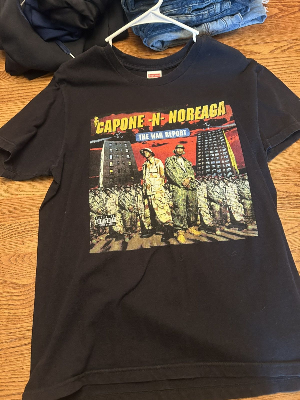 Supreme Supreme "War Report" Tee Capone N' Noreaga Size US M / EU 48-50 / 2 - 1 Thumbnail