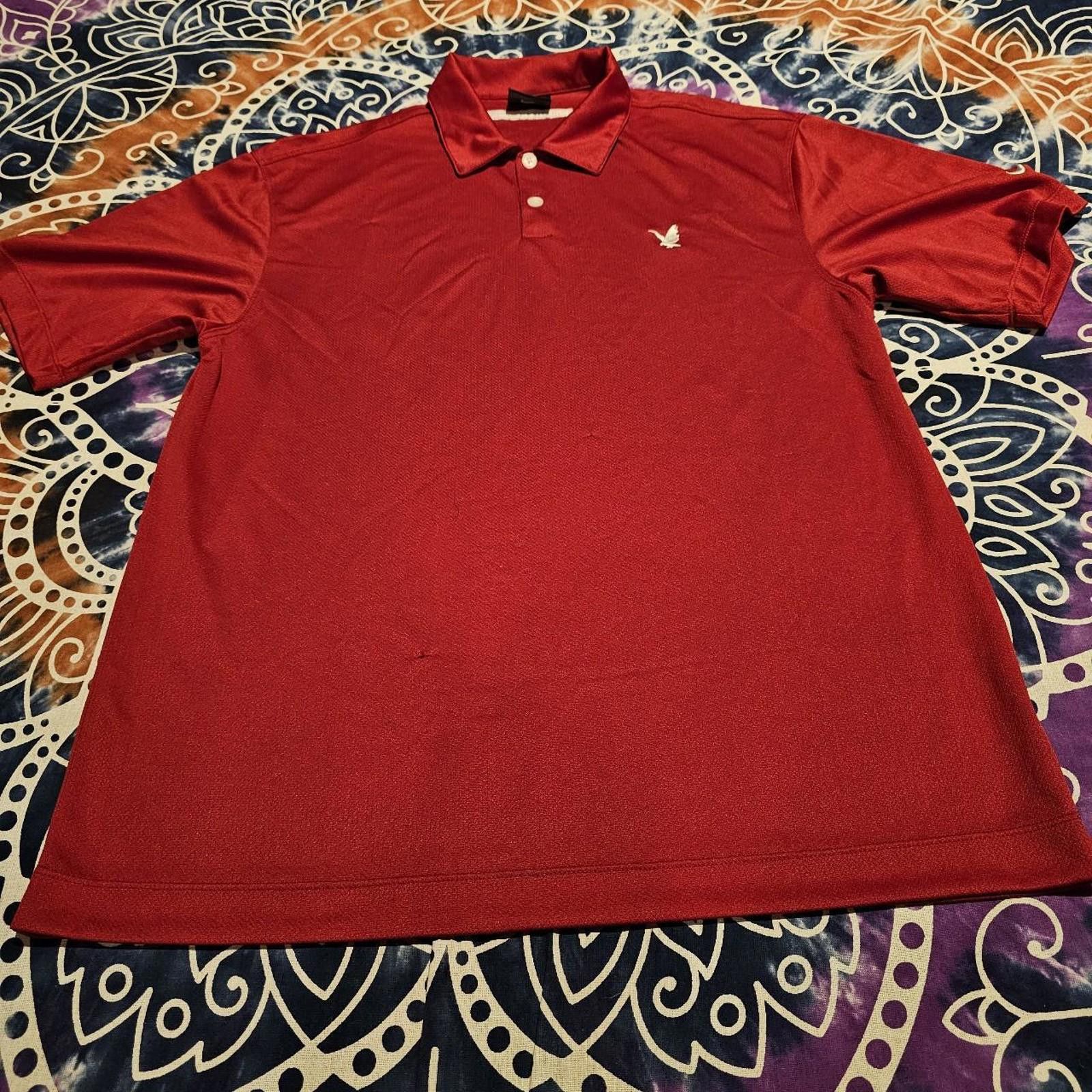 Nike Nike Men's White and Red Golf Polo-shirt Size US M / EU 48-50 / 2 - 2 Thumbnail