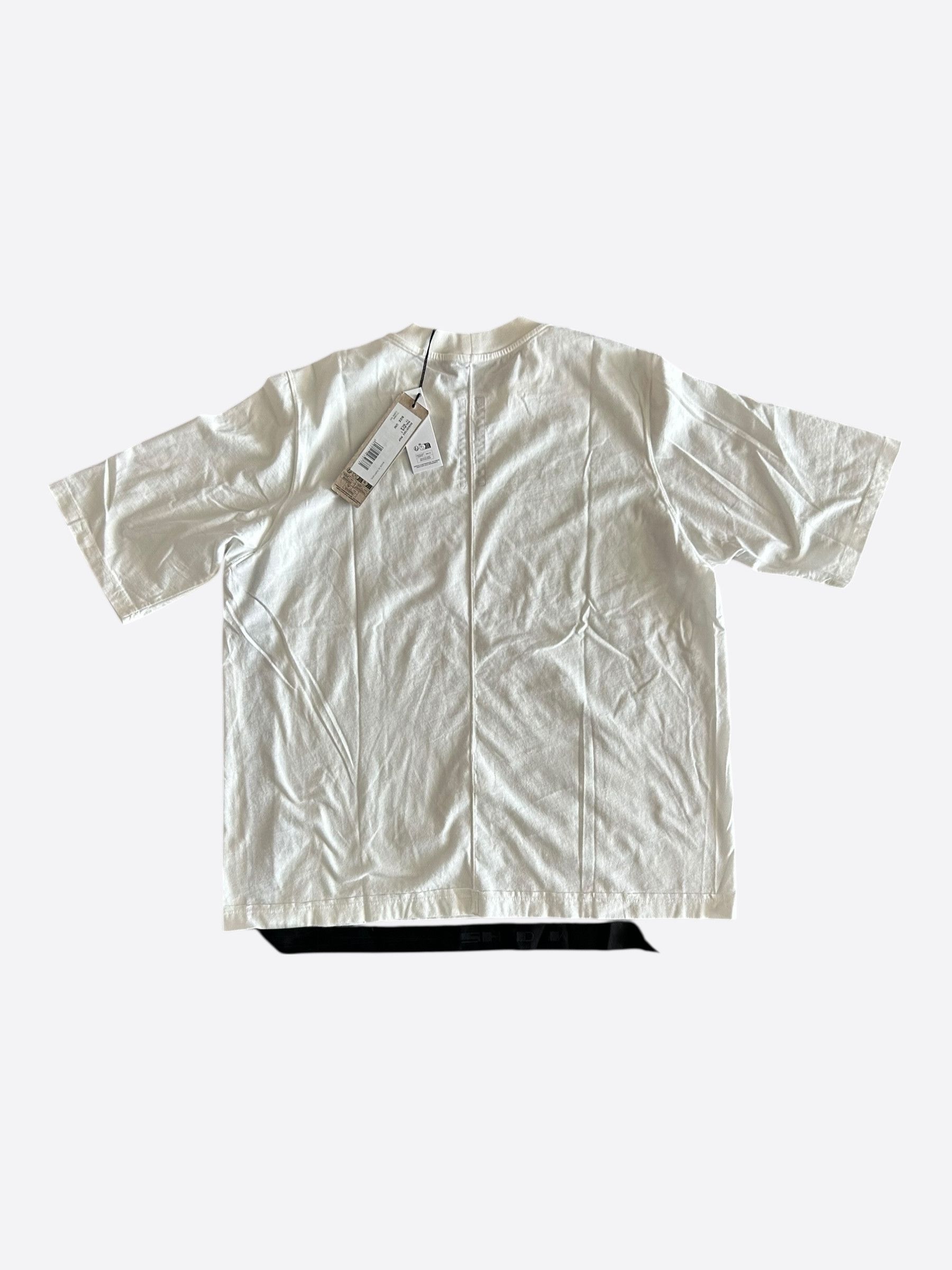 Rick Owens Rick Owens White Walrus T-Shirt Size US L / EU 52-54 / 3 - 2 Thumbnail