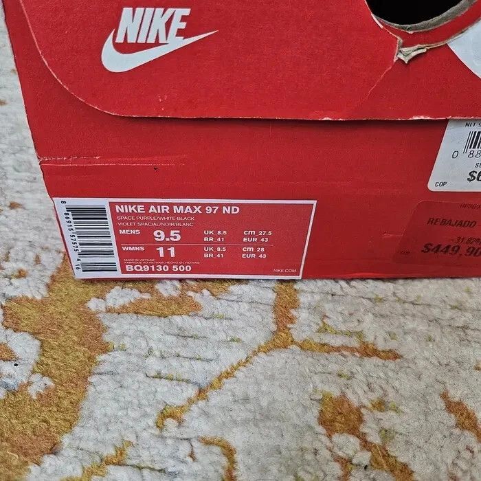Nike Air Max 97 "Have A Nike Day" size 9.5 (BONUS SHIRT) Size US 9.5 / EU 42-43 - 8 Thumbnail
