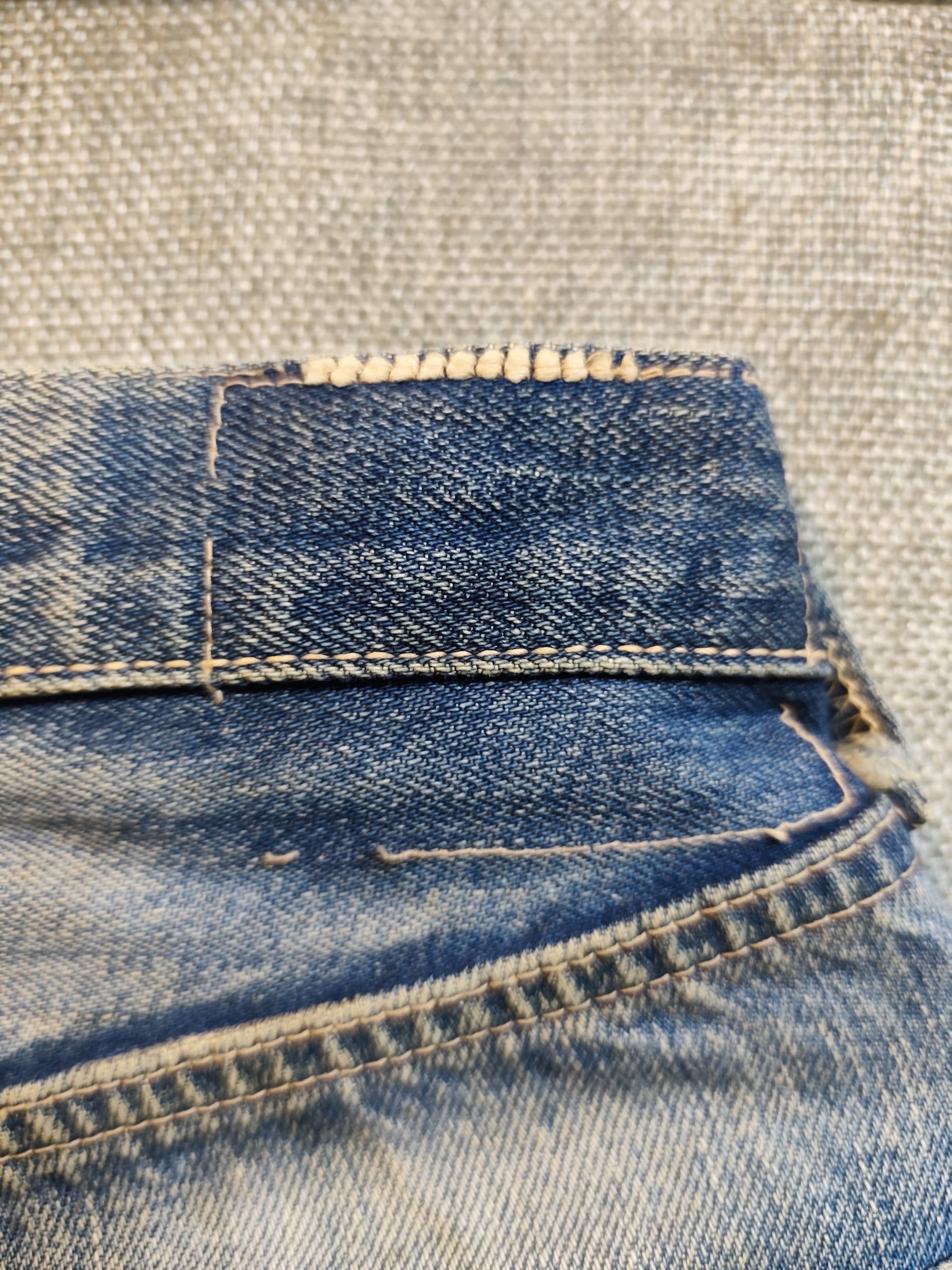Levi's Vintage Levi’s LVC 1955 501XX Selvedge Denim Distressed Size US 29 - 9 Thumbnail