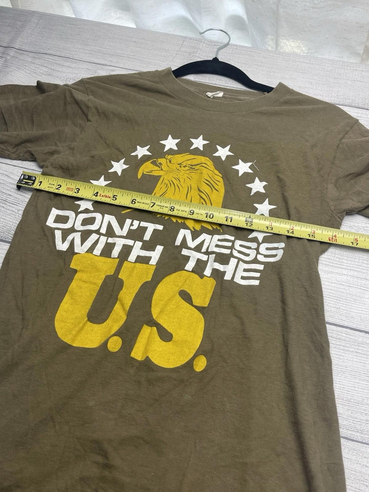 Maison Margiela VTG 80s Don’t Mess With The US Size M Army Military Eagles Size US M / EU 48-50 / 2 - 7 Thumbnail