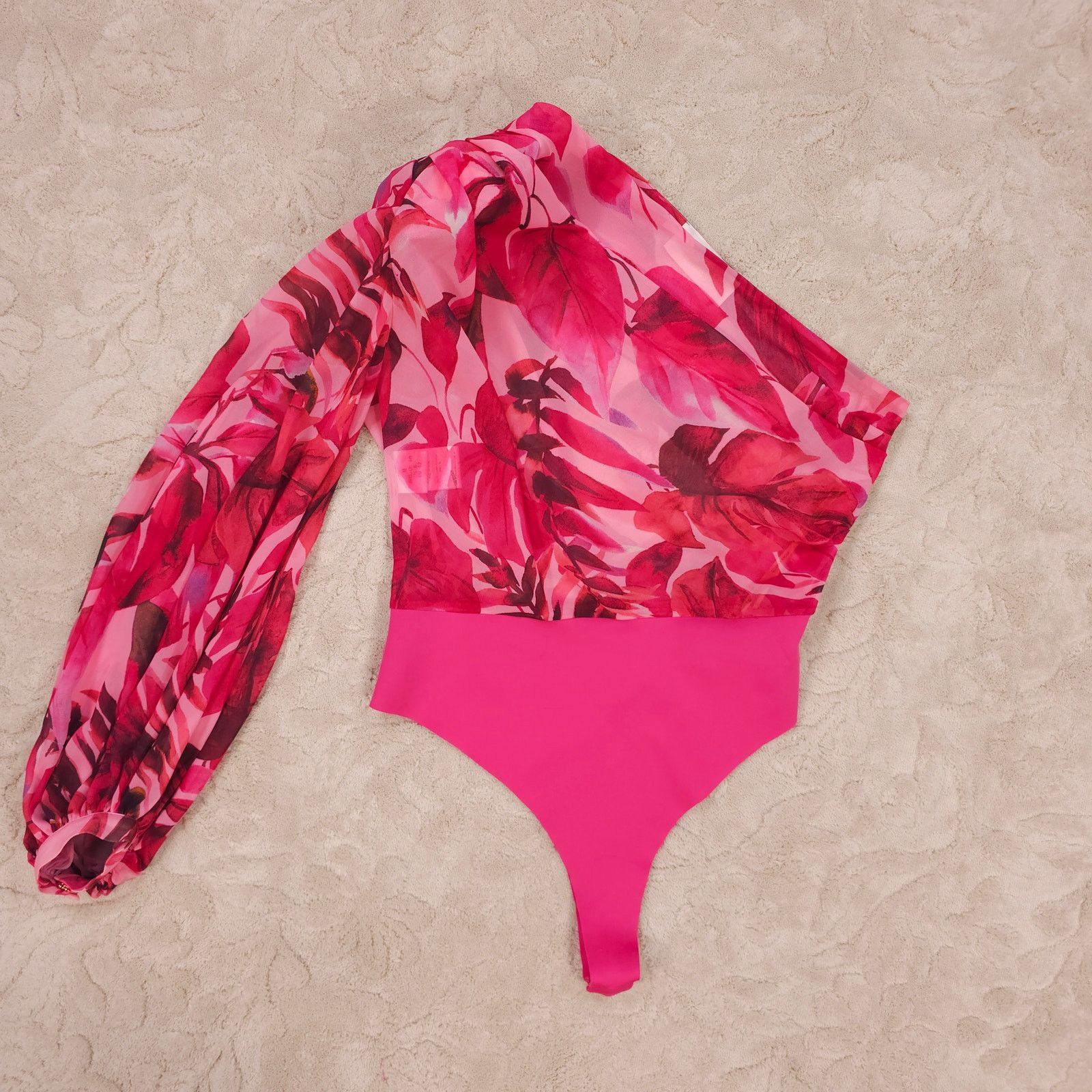 Bronx and Banco Bronx and Banco x REVOLVE Camilla One Shoulder Bodysuit Pink Size M / US 6-8 / IT 42-44 - 5 Thumbnail