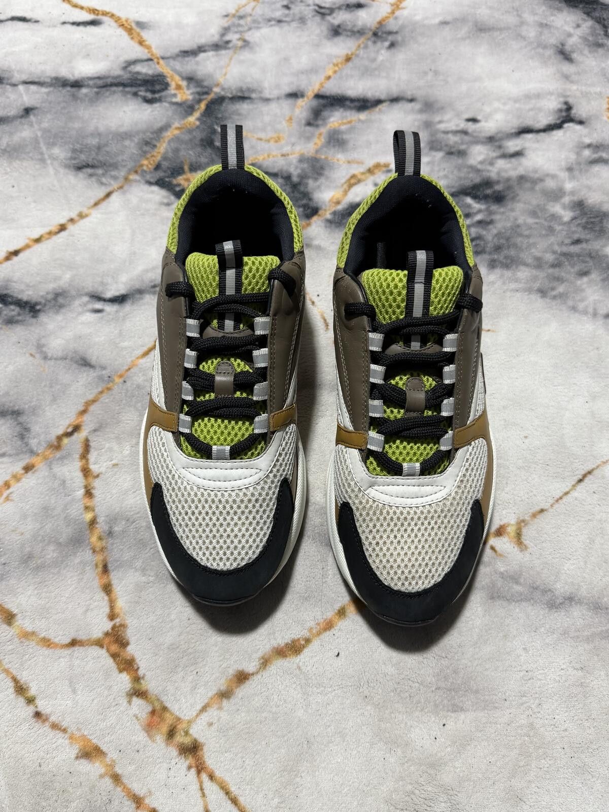 Dior Dior B22 Brown Green White - Sz 8US Size US 8 / EU 41 - 2 Thumbnail