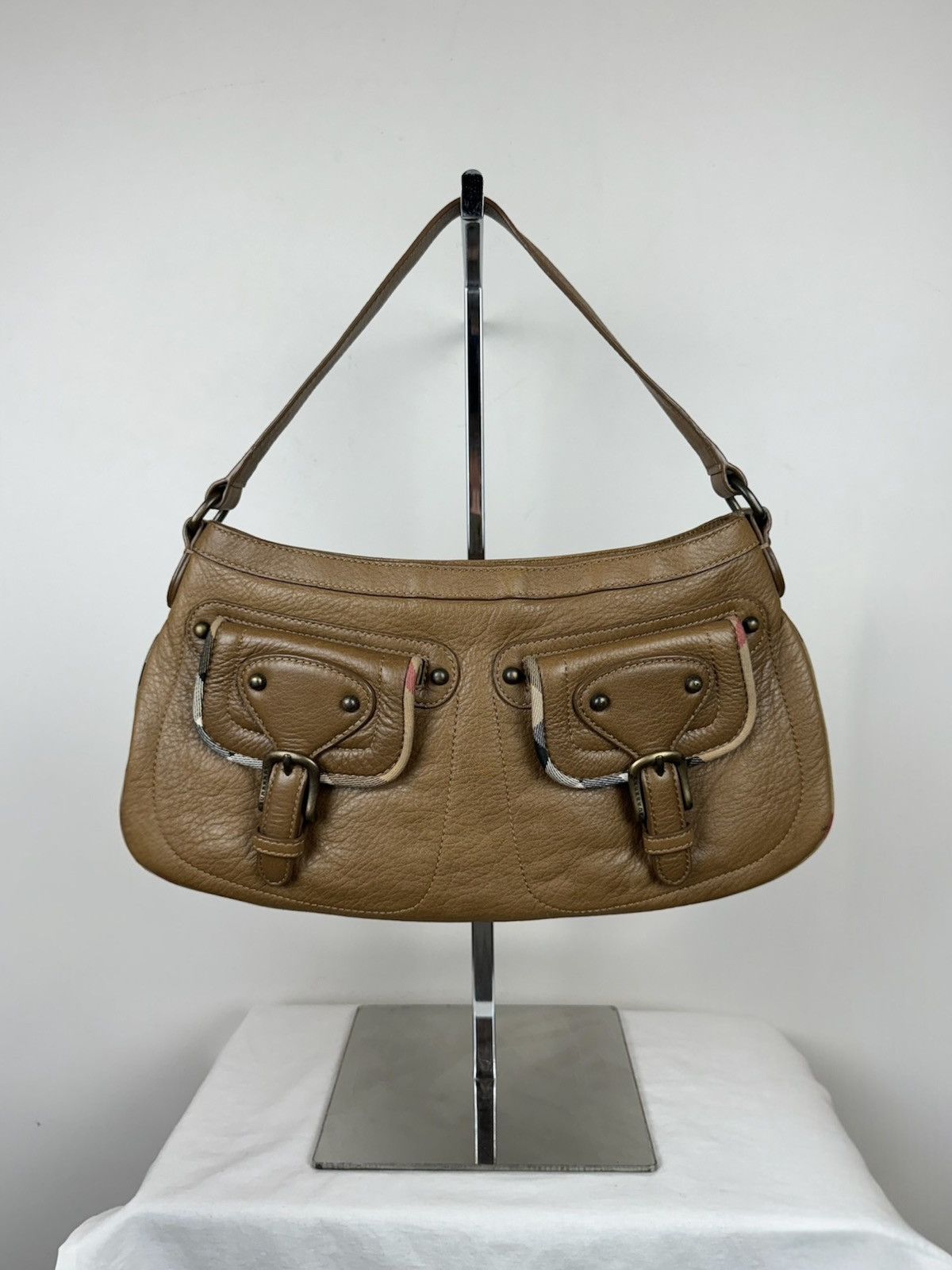 Burberry Leather shoulder bag Burberry original luxury casual item Size ONE SIZE - 1 Thumbnail