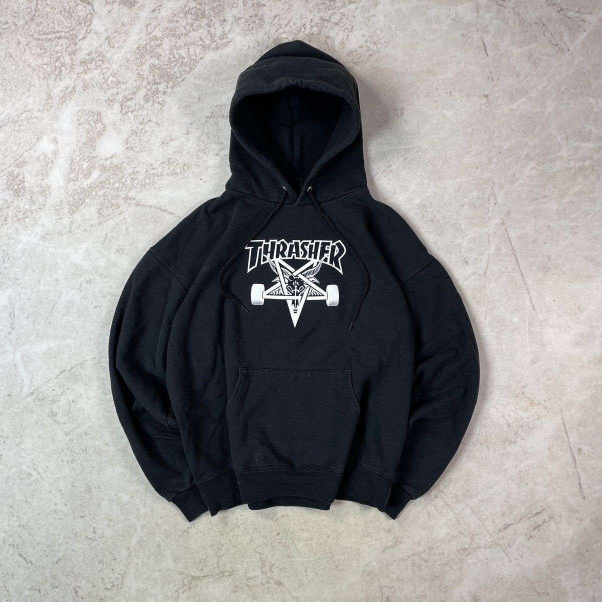 Thrasher × Vintage Vintage Thrasher OG Magazine SK8 Pentagram Goat Logo Hoodie Size US S / EU 44-46 / 1 - 3 Thumbnail