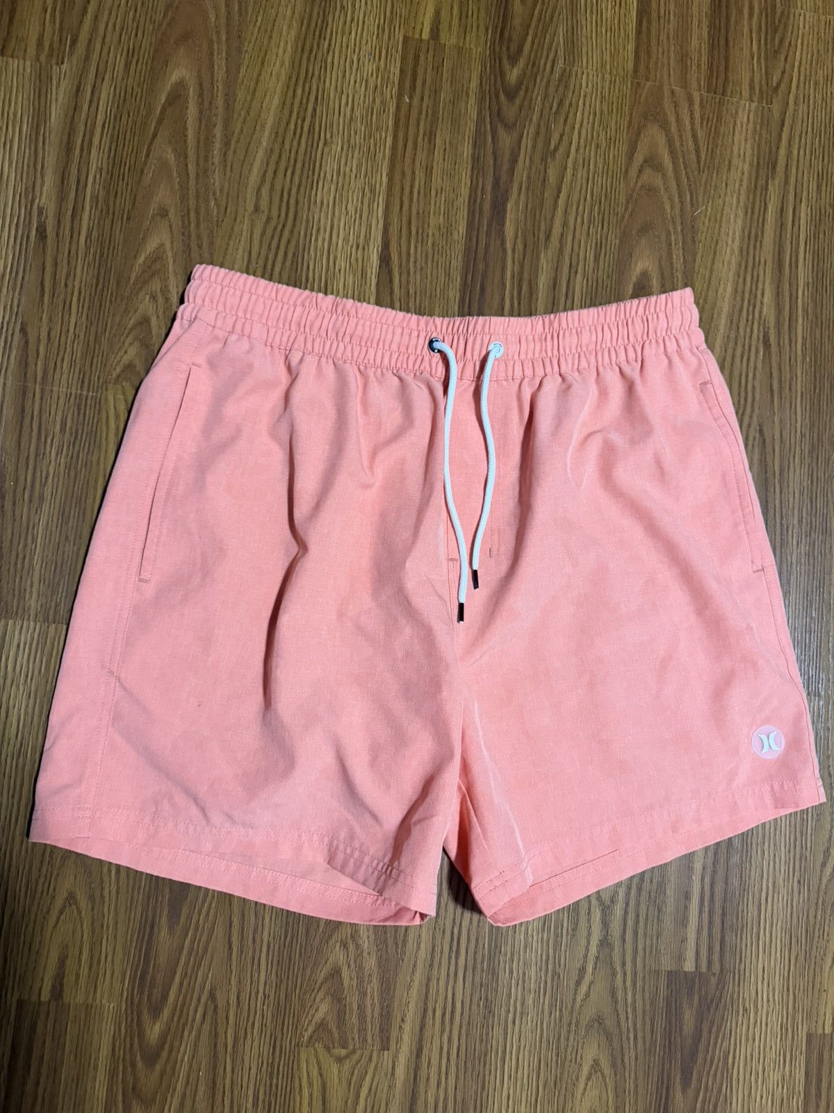 Hurley Hurley Sunlight Volley Flamingo Stretch Swim Trunks Large. Size US 32 / EU 48 - 3 Thumbnail