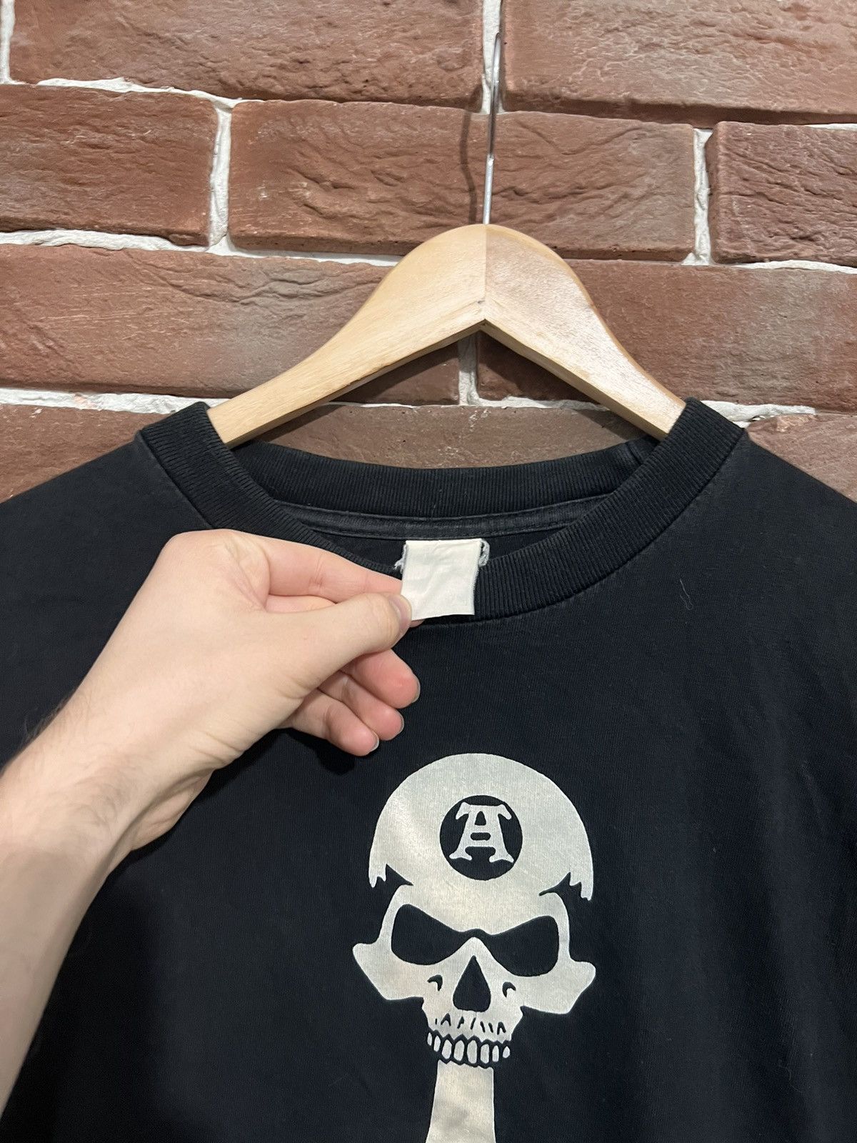 Band Tees 90s Vintage Alchemy Gothic Vigil Of The Acolyte Skull tee L Size US L / EU 52-54 / 3 - 5 Thumbnail