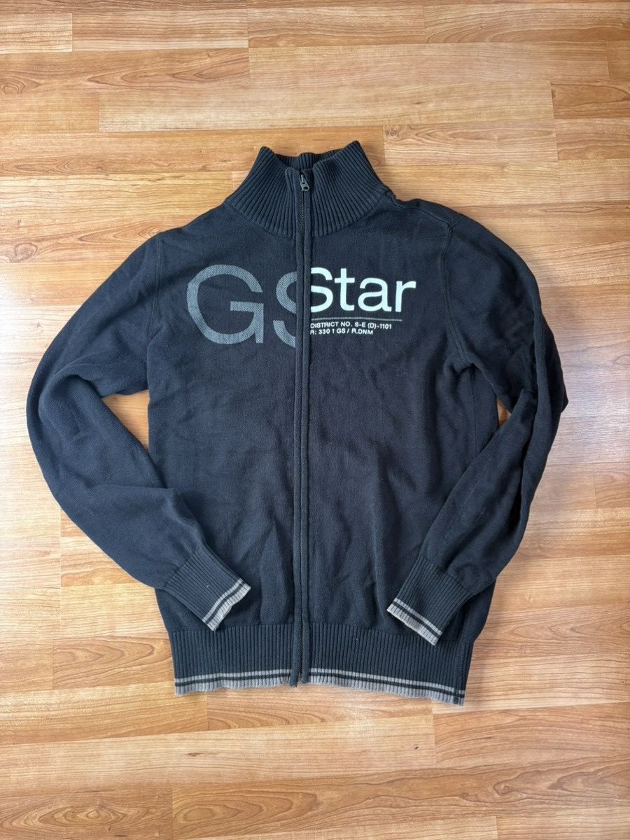 G-Star Vintage Y2K G-star knit zip up Size US L / EU 52-54 / 3 - 1 Thumbnail