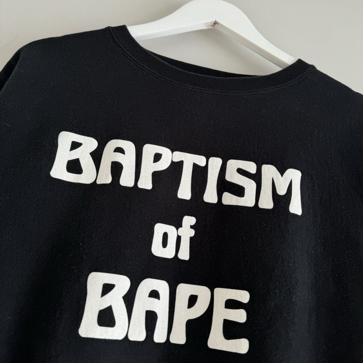 Bape × Fragment Design Bape x Fragment Design Baptism Of Bape Crewneck Size US M / EU 48-50 / 2 - 4 Thumbnail