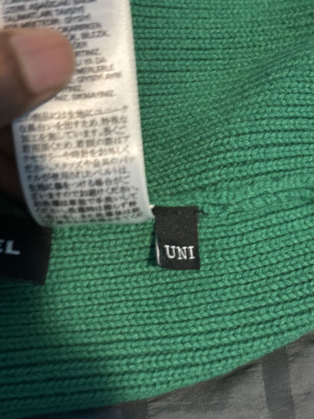 Diesel DIESEL “Only The Brave” Green Beanie 🧑🏾‍🎤 Size ONE SIZE - 8 Thumbnail
