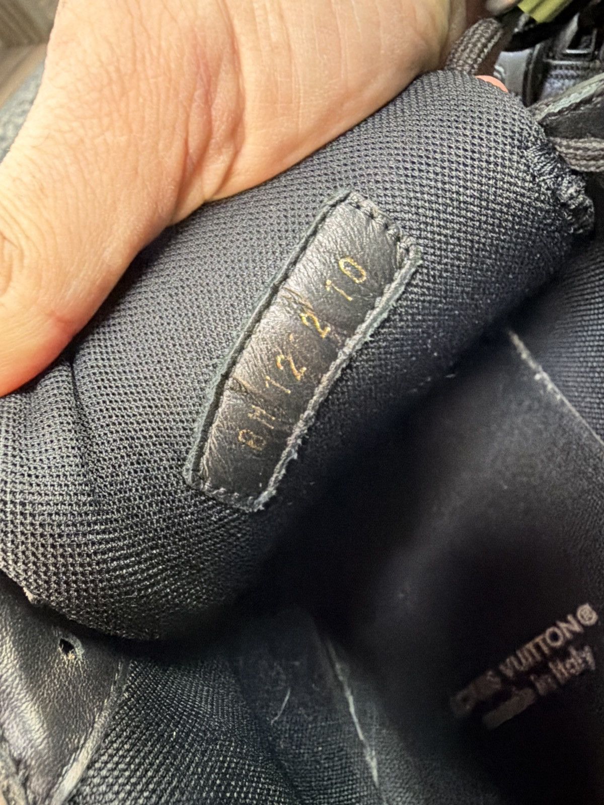Louis Vuitton Louis Vuitton LV Trainer black Size US 12 / EU 45 - 7 Thumbnail