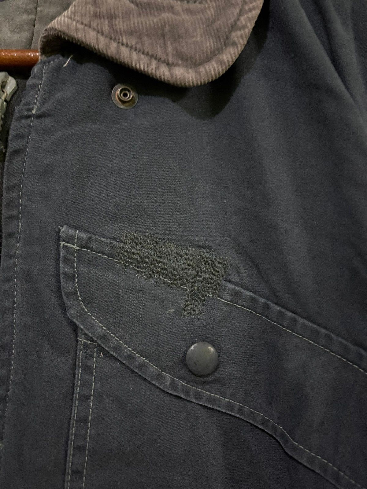 Blue Blue Japan Blue Blue Japan Padded Jacket Design 4 Pocket Design Size US S / EU 44-46 / 1 - 14 Thumbnail