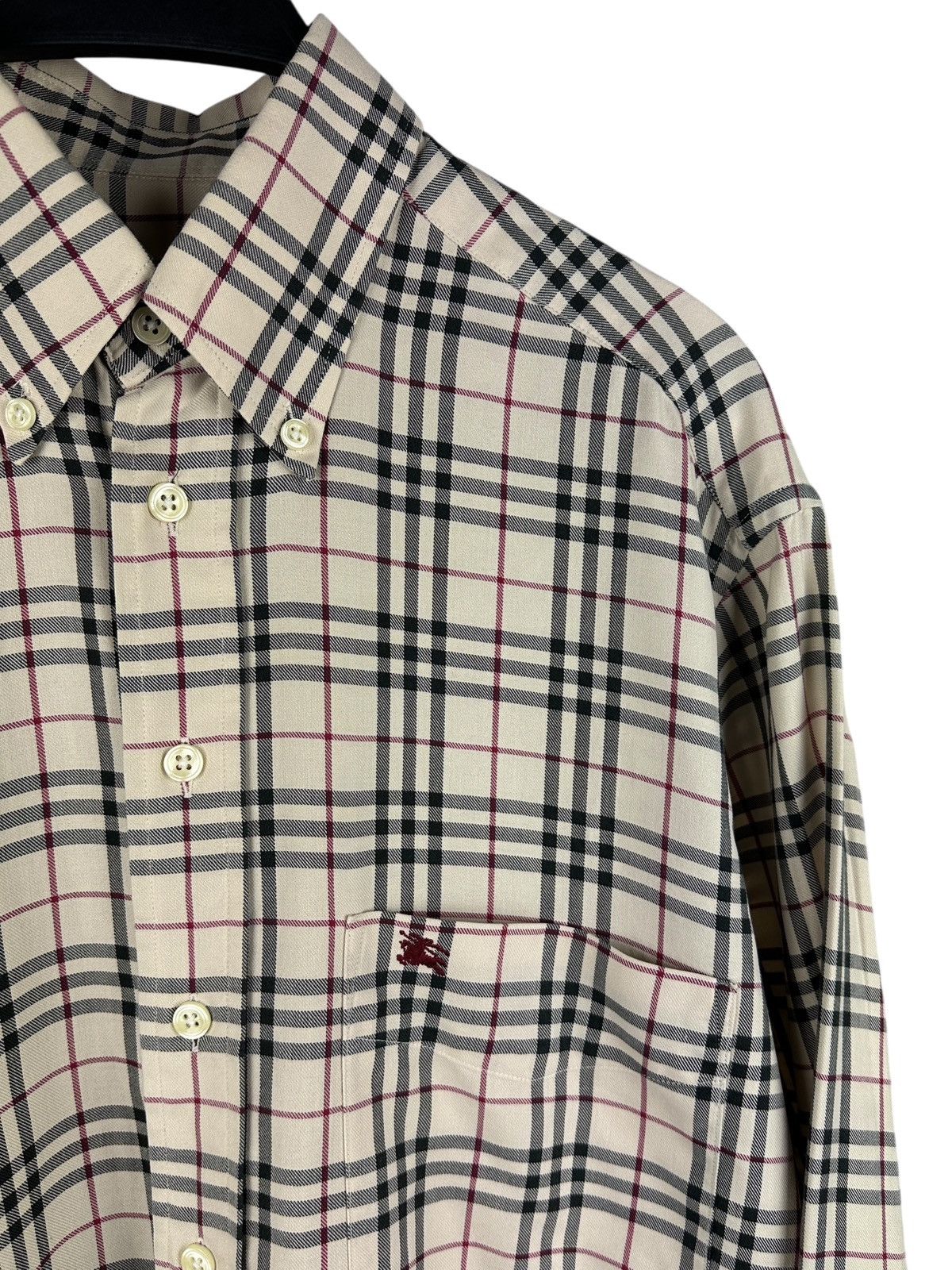 Burberry Vintage Burberry London Shirt Nova Check Long Sleeve Size US M / EU 48-50 / 2 - 3 Thumbnail
