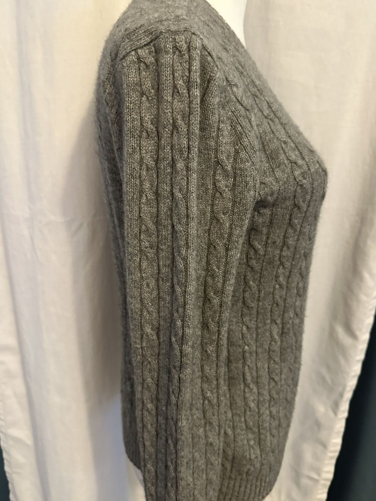 Lauren Ralph Lauren Ralph Lauren Women's Cashmere Knit Pullover Sweater Size M Size M / US 6-8 / IT 42-44 - 4 Thumbnail