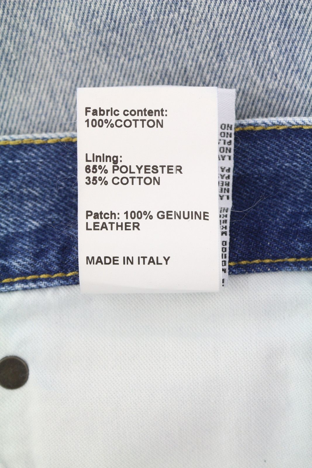 R13 CUFFED X-BF 27 Jasper Straight Faded Blue Zip PF25 86640 Size 27" / US 4 / IT 40 - 10 Thumbnail