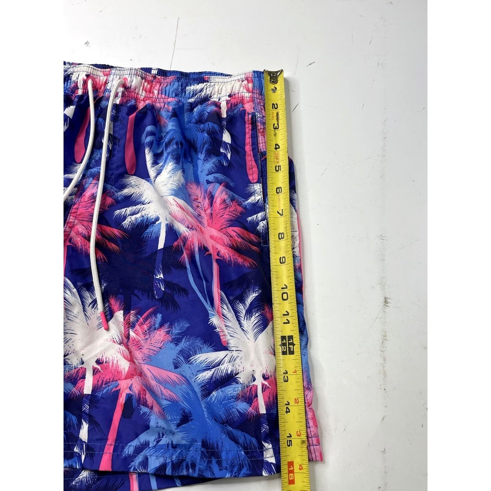Sundek Sundek Board Shorts Men's Swim Trunks Medium Tropical Palm Multicolor Surfing Size US 31 - 2 Thumbnail