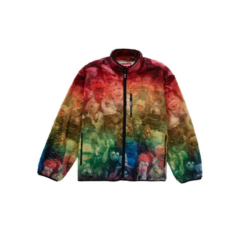 Supreme Supreme Muppets Fleece Jacket Multicolor Medium SHIPS NOW  