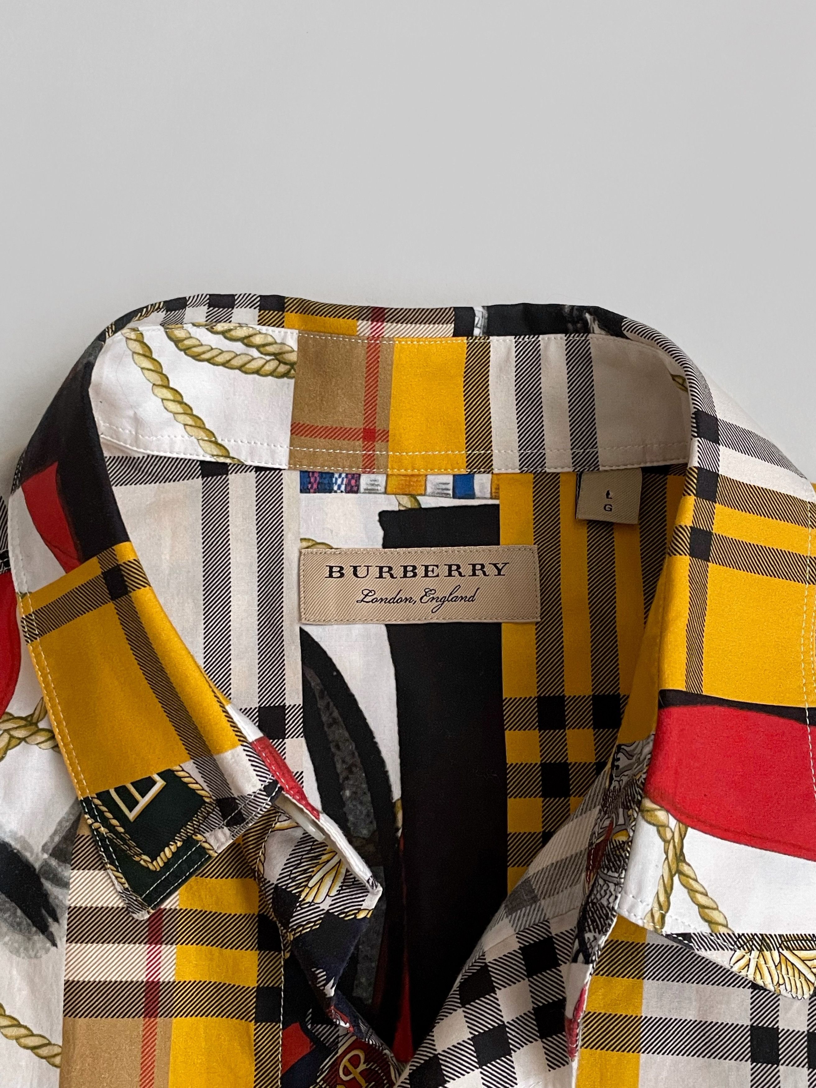 Burberry Burberry Monogram multicolor button shirt Size US L / EU 52-54 / 3 - 6 Thumbnail