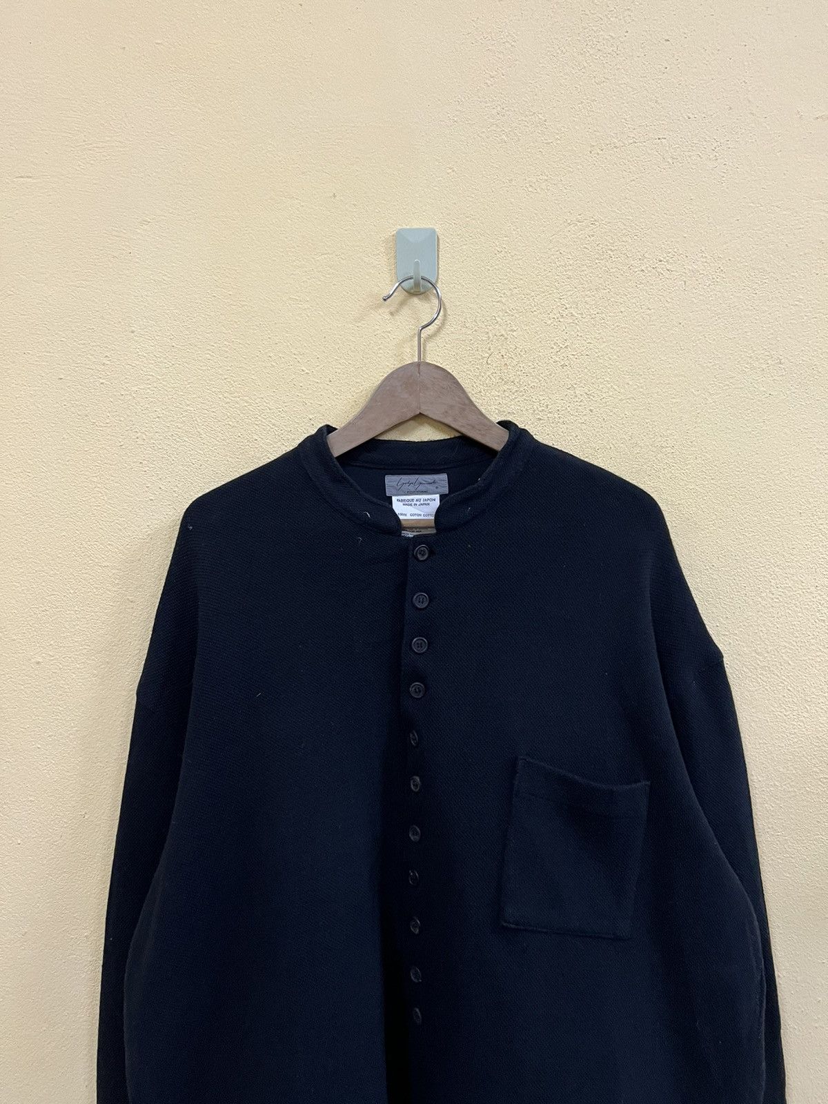 Designer × Yohji Yamamoto YOHJI YAMAMOTO LONG SLEEVED SHIRT Size US XL / EU 56 / 4 - 4 Thumbnail