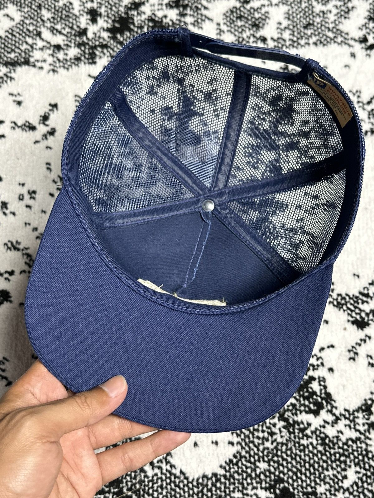 Vintage Vintage BASS Fish Trucker Hat Size ONE SIZE - 6 Thumbnail